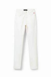 Straight jeans - WHITE - 36