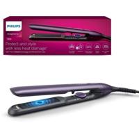 Elektrische stijltang - PHILIPS - BHS752/00 - Serie 7000 bordeauxrood - Keramische plaat