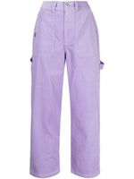 CHOCOOLATE pantalon droit à poches multiples - Violet