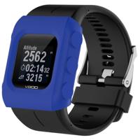 Effen kleur silicone horloge beschermende case voor POLAR V800 (blauw)