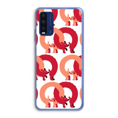 Dogs: Xiaomi Redmi 9T Transparant Hoesje