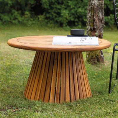 Nohr Ronde Loungetafel 'Lanay' Acaciahout, 70cm