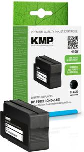 KMP Inktcartridge vervangt HP 950XL, CN045AE Compatibel Zwart H100 1722,4001