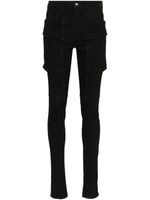 Rick Owens DRKSHDW jean skinny en coton mélangé - Noir