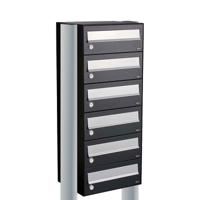 Allux Hive Set 1-Breed, 6-Hoog Op Statief Zwart - 40030070_1x6s Allux Hive Set 1-Breed, 6-Hoog Op Statief Zwart - 40030070_1x6s
