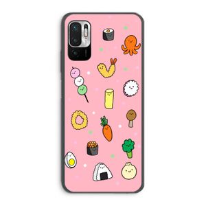 Happy bento friends: Xiaomi Redmi Note 10 5G Transparant Hoesje