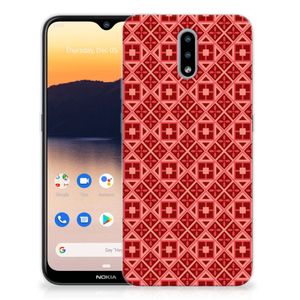 Nokia 2.3 TPU bumper Batik Rood