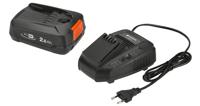 Gardena Startset P4A QC+1x2,5Ah accu + oplader
