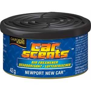 California Scents Luchtverfrisser Newport New Car Blikje 42gr CDNEWCAR