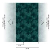 Livingwalls Metropolitan Stories. Travel Stories - Petrol - Bladeren - 391841 Livingwalls Metropolitan Stories. Travel Stories - Petrol - Bladeren - 391841