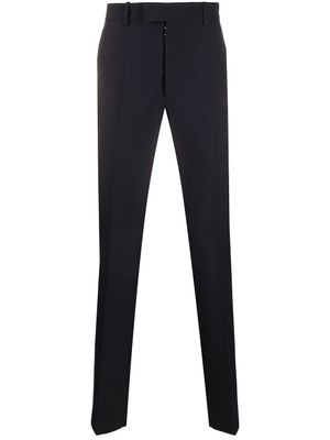 Maison Margiela pantalon de costume fuselé - Bleu