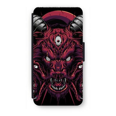 Hell Hound and Serpents: iPhone 8 Flip Hoesje