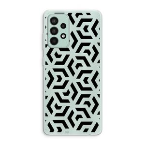Crazy pattern: Samsung Galaxy A52s 5G Transparant Hoesje