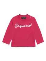 DSQUARED2 KIDS t-shirt à logo imprimé - Rose