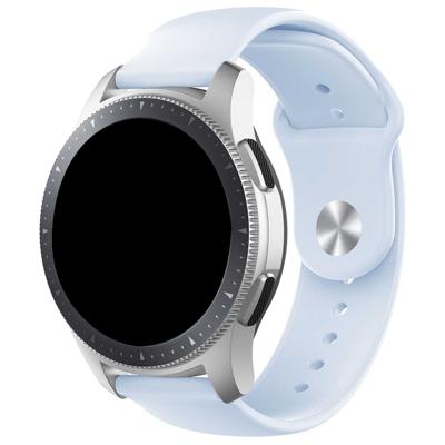 Samsung Galaxy Watch 7 Siliconen Band - Hemelsblauw Samsung Galaxy Watch 7 Siliconen Band - Hemelsblauw
