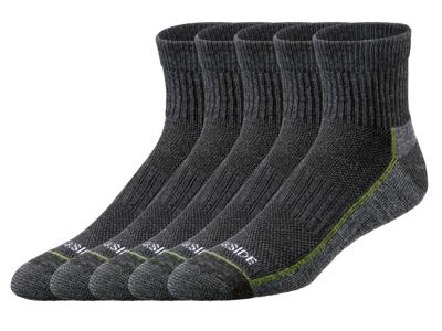 PARKSIDE 5 Paar sokken (Grijs, 43-46) PARKSIDE 5 Paar sokken (Grijs, 43-46)