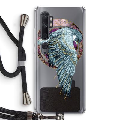 Golden Falcon: Xiaomi Mi Note 10 Pro Transparant Hoesje met koord