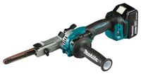 Makita DBS180RTJ 18 V Stripschuurmachine 9mm 5,0 Ah accu (2 st), snellader, in Mbox