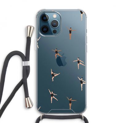 Dancing #1: iPhone 12 Pro Max Transparant Hoesje met koord