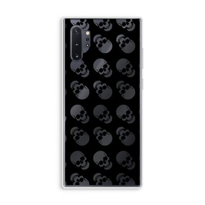 Musketon Skulls: Samsung Galaxy Note 10 Plus Transparant Hoesje