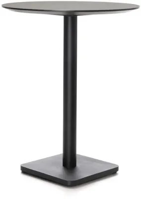 Bartafel Brest 80Ø | Marble Light Grey - 2 kleuren