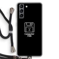 Hello: Samsung Galaxy S21 Transparant Hoesje met koord