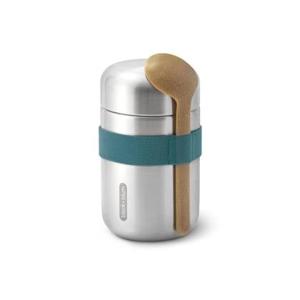 Black+Blum RVS Thermos Voedselcontainer - 400ml - Blauw