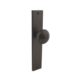 Intersteel knopschild 245x45mm blind - antraciet