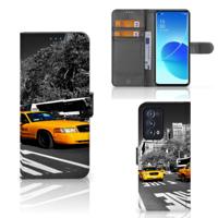 OPPO Reno 6 Pro Plus 5G | Flip Cover | New York Taxi