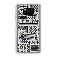 Marrakech print: Xiaomi Poco X3 NFC Transparant Hoesje