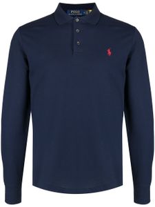 Polo Ralph Lauren polo à manches longues - Bleu