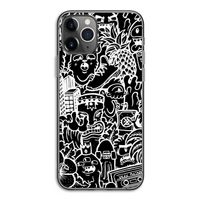 Vexx Black Mixtape: iPhone 11 Pro Transparant Hoesje
