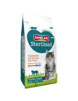Smølke Smølke Sterilised Kattenvoer Kip Vis 2kg