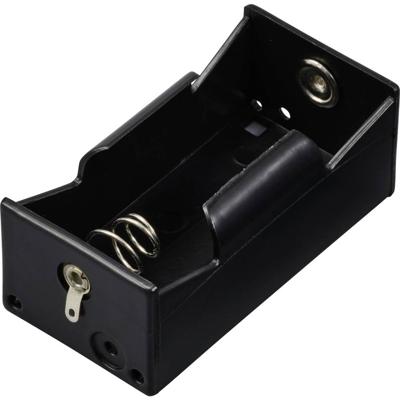 TRU COMPONENTS TC-13220736 Batterijhouder Aantal cellen: 1 D (mono) Soldeeraansluiting (l x b x h) 68 x 35 x 27 mm