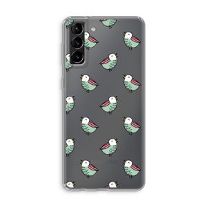 Vogeltjes: Samsung Galaxy S21 Plus Transparant Hoesje