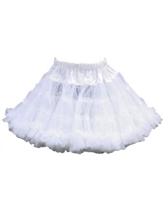 Kids Petticoat White 715-19 inch (48 cm)/17 inch (43 cm)