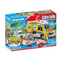 PLAYMOBIL City Life Ambulance met licht en geluid 71202