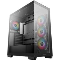 Behuizing zonder voeding - DEEPCOOL CG580 4F - Mid-tower - E-ATX-formaat - Zwart