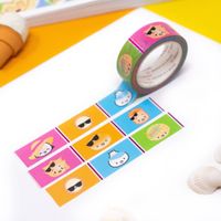 Wonton in a Million Sun's Out Buns Out Sunblock Washi Tape - thumbnail