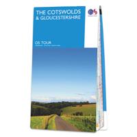 Fietskaart 8 Tour Map The Cotswolds & Gloucestershire | Ordnance Survey Fietskaart 8 Tour Map The Cotswolds & Gloucestershire | Ordnance Survey