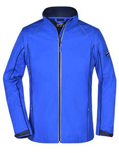 James & Nicholson JN1121 Ladies´ Zip-Off Softshell Jacket - /Nautic-Blue/Navy - L