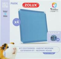 Zolux neolife neopark cavia uitbereidingsset gesloten panelen Zolux neolife neopark cavia uitbereidingsset gesloten panelen