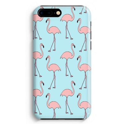Anything Flamingoes: iPhone 8 Plus Volledig Geprint Hoesje