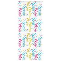 Doucherolgordijn met cassette 100x240 cm stofbreedte 96 cm