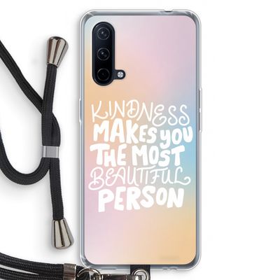 The prettiest: OnePlus Nord CE 5G Transparant Hoesje met koord