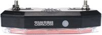 Simson batterij bagagedrager achterlicht tunnel 3 led auto