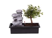 Bonsai met waterval 'Stones' - thumbnail