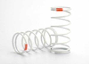 Spring, shock (white) (gtr) (front) (0.9 rate orange) (1 pair)