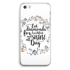 Diamonds: iPhone 5 / 5S / SE Transparant Hoesje