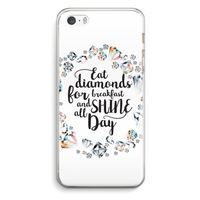 Diamonds: iPhone 5 / 5S / SE Transparant Hoesje